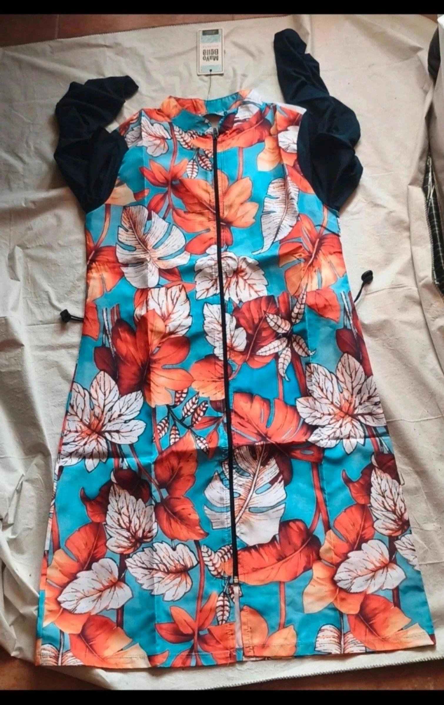 Burkini / Bañador Modesto Floral Mayo Bella (Set 3 Piezas) Femme Donna  – photo 9